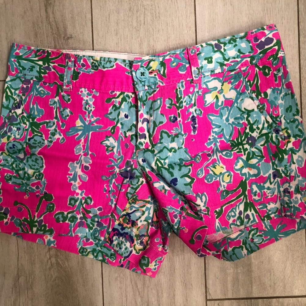 Printed Lilly Pulitzer Callahan Short